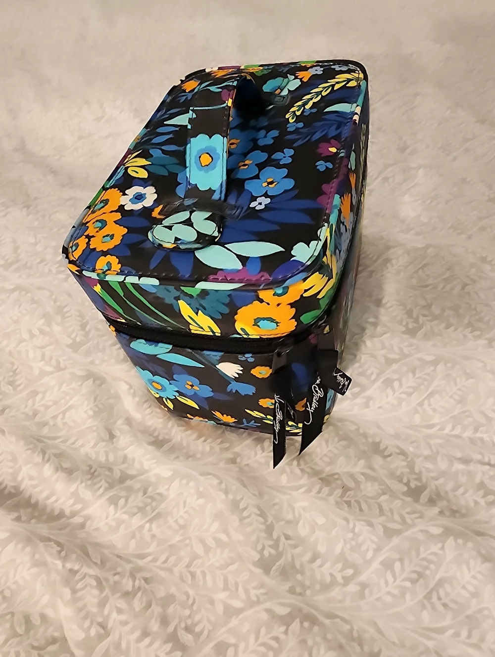 Vera Bradley Midnight Blues Choo Choo Travel Case